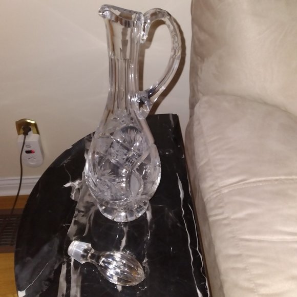 Vintage Crystal Decanter, Made in Europe - Picture 3 of 3